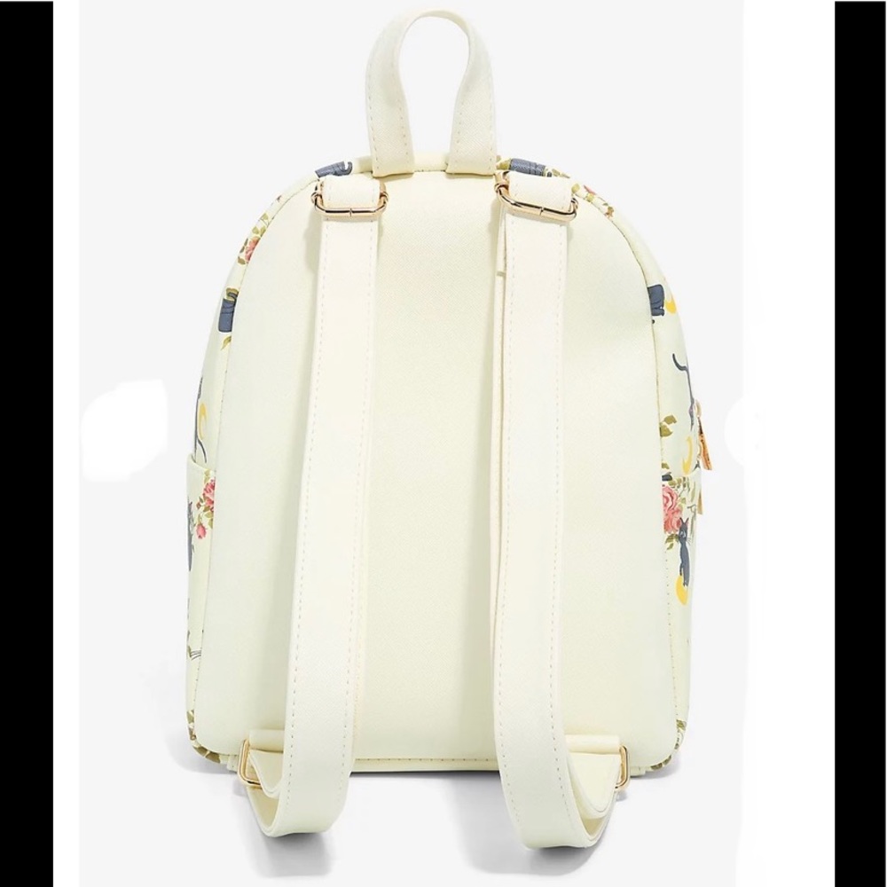 SAILOR MOON LUNA FLORAL MINI BACKPACK! - Picture 3 of 5